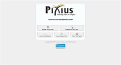 Desktop Screenshot of billing.pixius.com